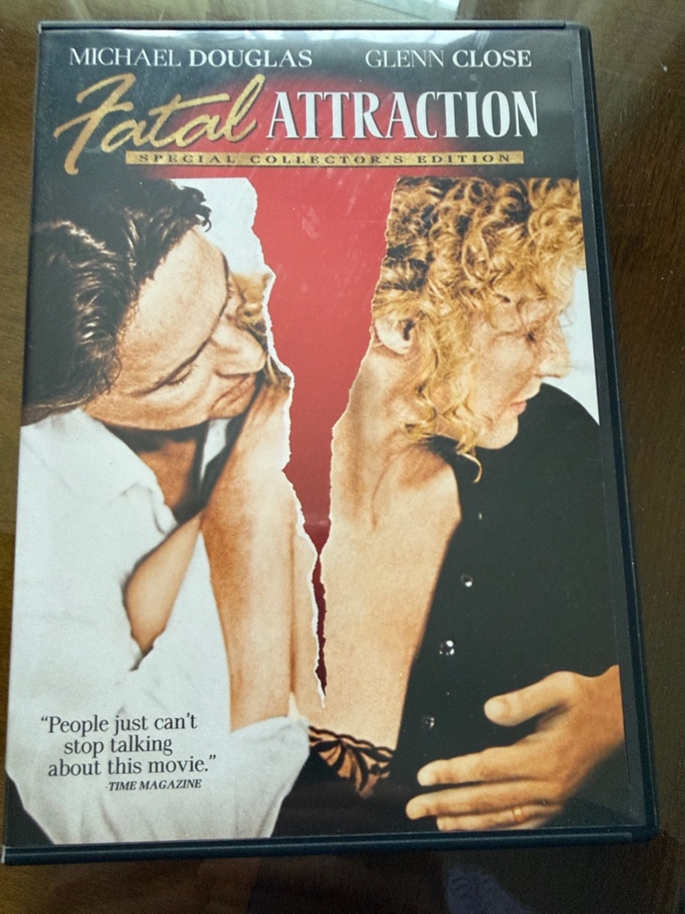 Fatal Attraction Special Collector's Edition VHS - Red, Black, White Vintage